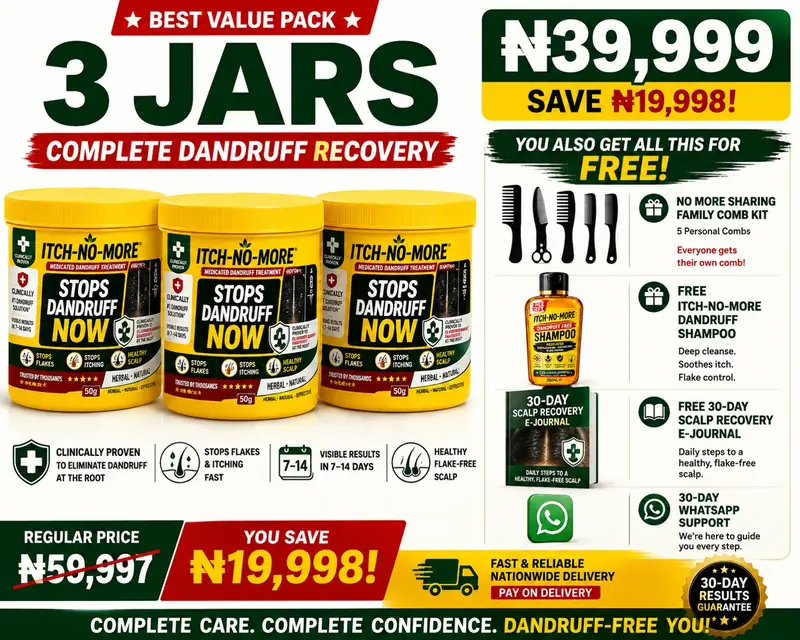 ITCH-NO-MORE 3 jars best value pack
